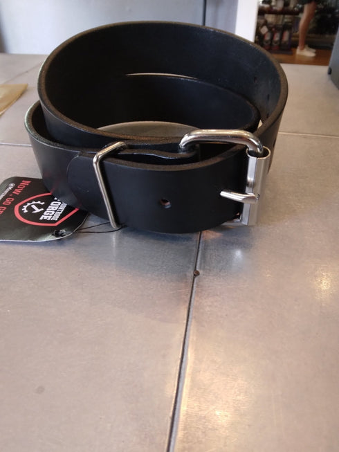 Standard Leather Belt - Black